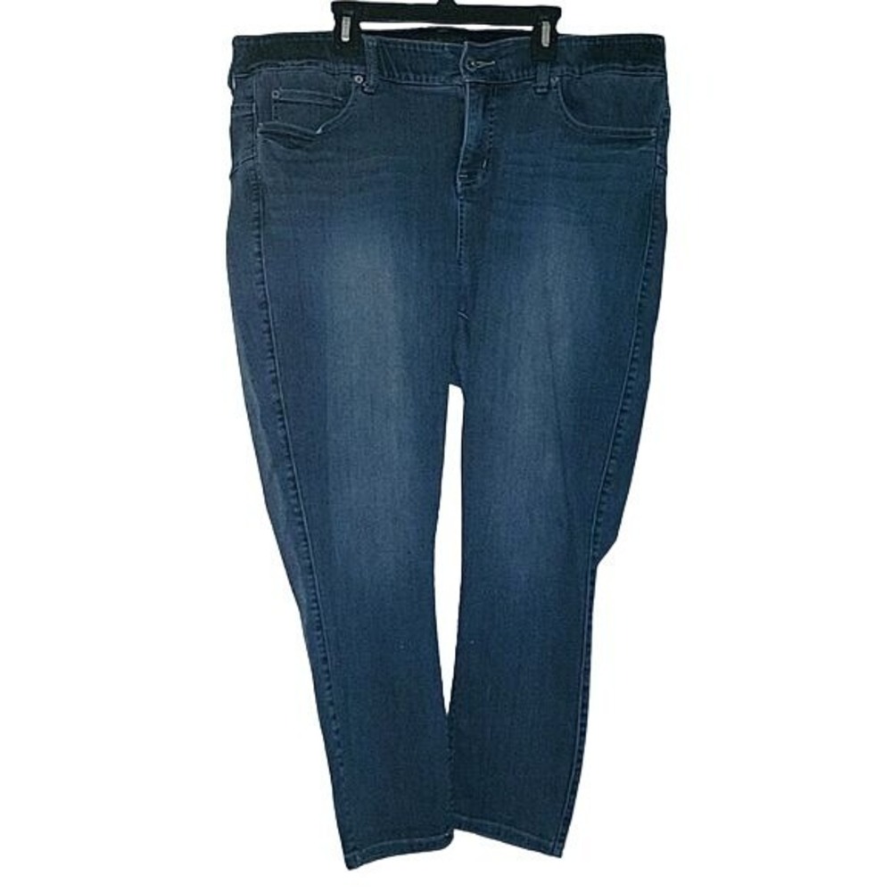 Torrid Premium Skinny Jeans Dark Wash Plus Size 20 High Rise Stretch Denim